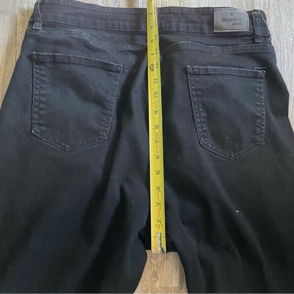 Blumix jeans  black denim 5 pocket Capri sz 20 - Picture 3 of 11